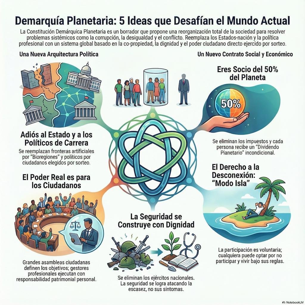 La constitución demárquica