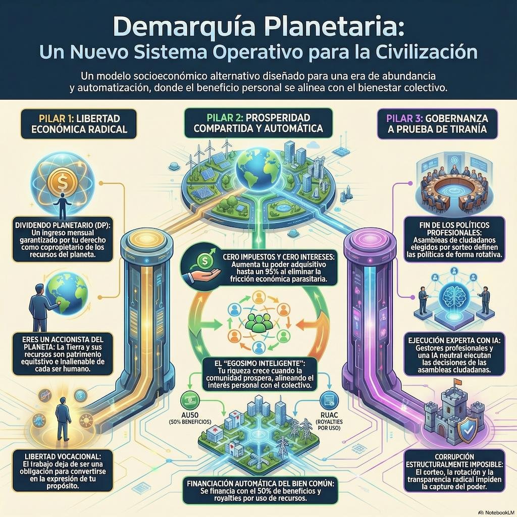 Demarquía Planetaria - Un sistema operativo para una nueva civilización