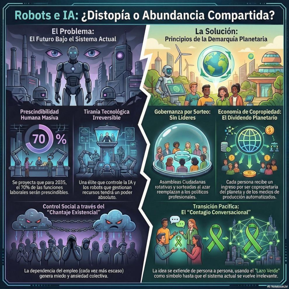 Robótica e IA ¿Amenaza o Bendición. Demarquía Planetaria